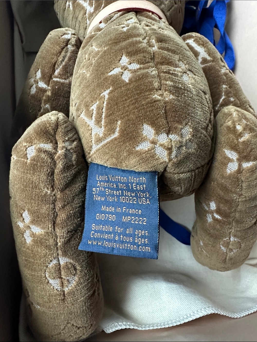 Louis Vuitton Doudou Teddy Bear - Picture 2 of 5